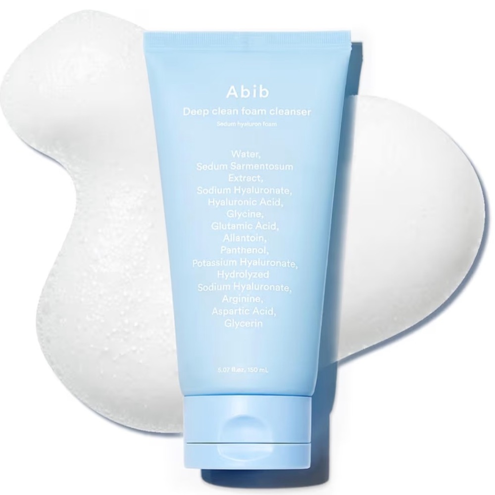 Abib Deep Clean Foam Cleanser Sedum Hyaluron Foam